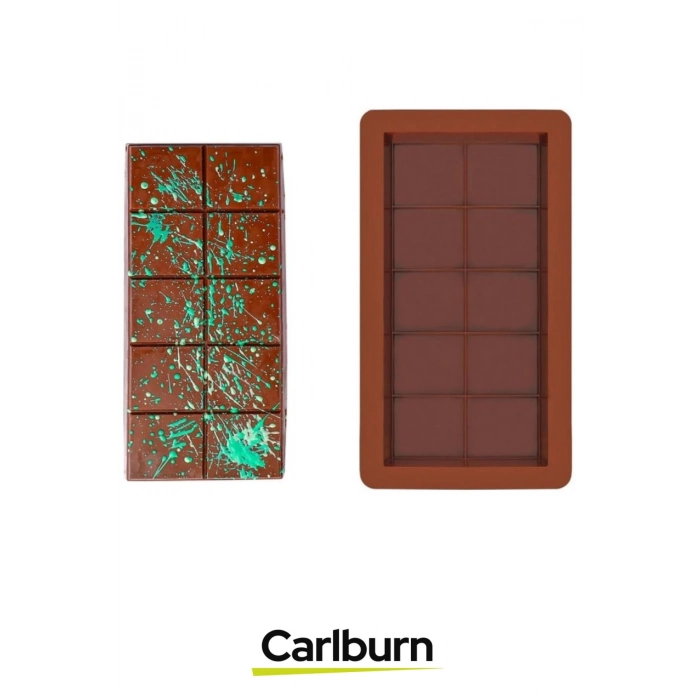 Bpa İçermez Esnek Dayanıklı Yüksek Isı Dayanıklı Dubai Çikolata Silikon Kalıbı 2 Adet