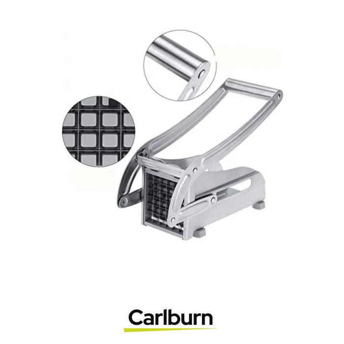 Özel Üretim Ergonomik Dayanıklı Paslanmaz Çelik İnce Eşit Bölen Pratik El Tipi Patates Dilimleyici