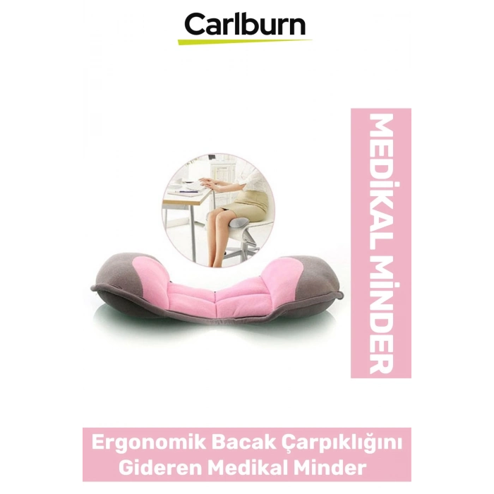 Terleme Yapmaz Ergonomik Dik Duruş Destek Düzgün Oturuş Bacak Çarpıklığını Gideren Medikal Minder