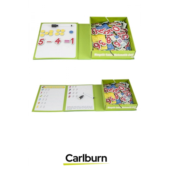 Kişisel Gelişim Öğretici Eğlenceli Rakam Sayı Manyetik Tablet Matematik Yazı Tahtası Eğitici Set