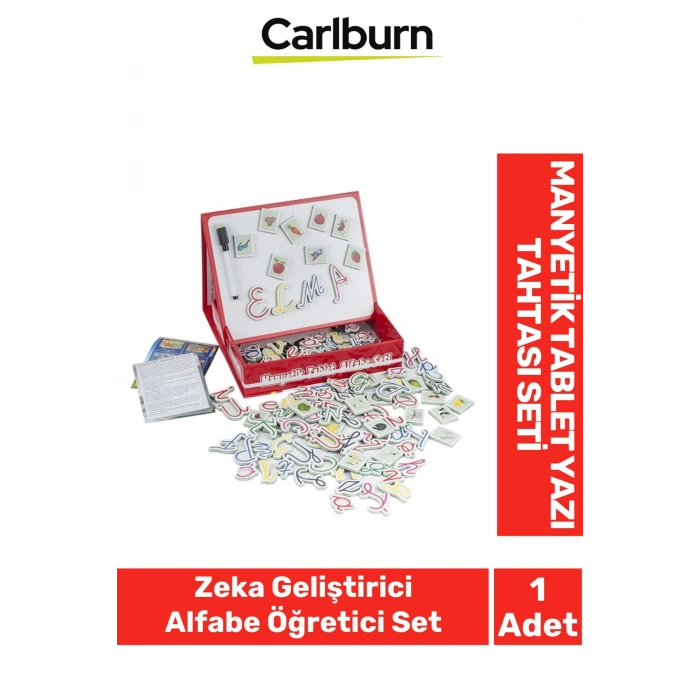 Zeka Geliştirici Oyun Eğitici Öğretici Okuma Yazma Alfabe Harfler Manyetik Tablet Yazı Tahtası Seti