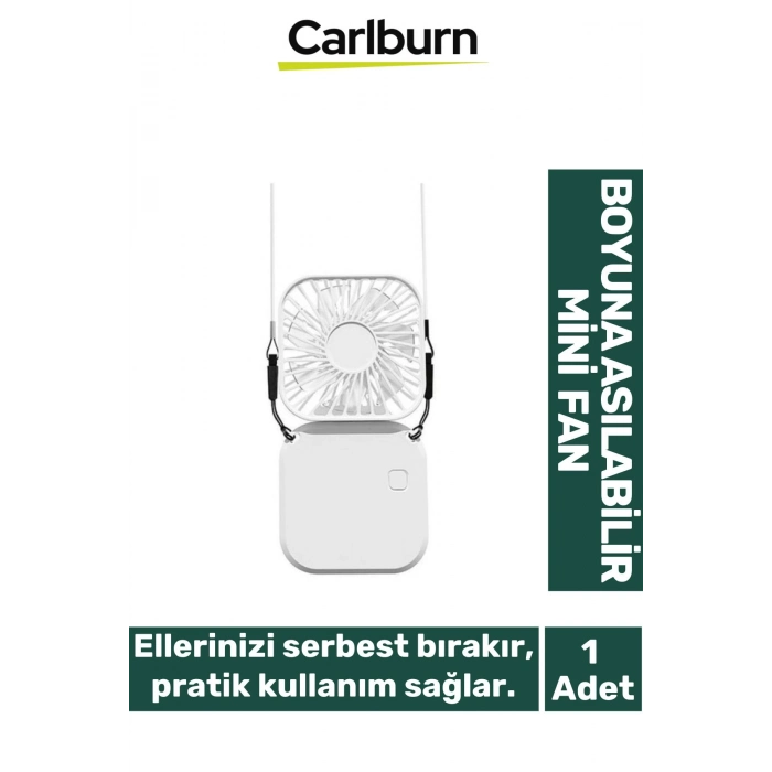 Özel Taşınabilir Şarjlı Güçlü Yüksek Kaliteli Sessiz Hava Soğutucu Üflemeli Mini Boyun Vantilatör