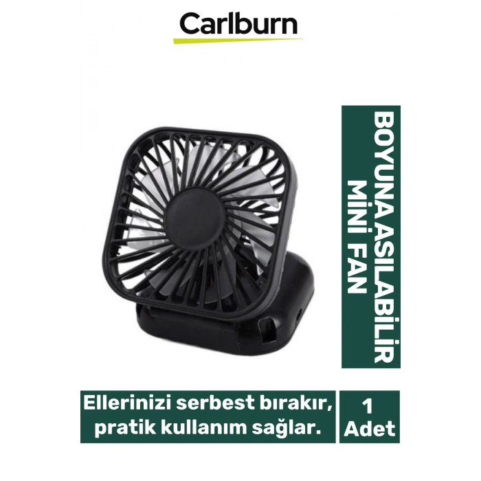 Özel Taşınabilir Şarjlı Güçlü Yüksek Kaliteli Sessiz Hava Soğutucu Üflemeli Mini Boyun Vantilatör