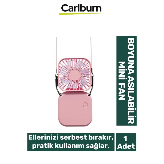 Özel Taşınabilir Şarjlı Güçlü Yüksek Kaliteli Sessiz Hava Soğutucu Üflemeli Mini Boyun Vantilatör