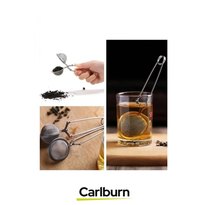 Yüksek Kaliteli Paslanmaz Çelik Dayanıklı Hijyenik İnce Delik Geniş Kulp Bitki Çayı Demleme Süzgeci