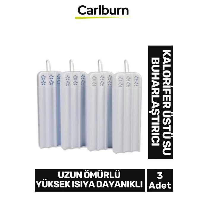 Kalorifere Takılan Su Buharlaştırıcı Hava Nemlendirici Kuru Hava Önleyici Askılı Suluk 3 Adet