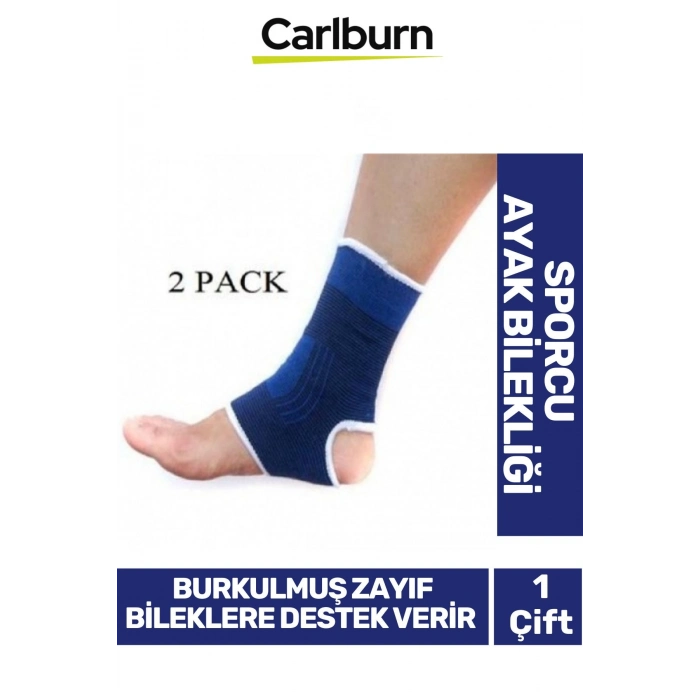 Özel Üretim Burkulmuş Zayıf Bileklere Destek Veren Unisex Sporcu Sağ Sol Ayak Bilekliği