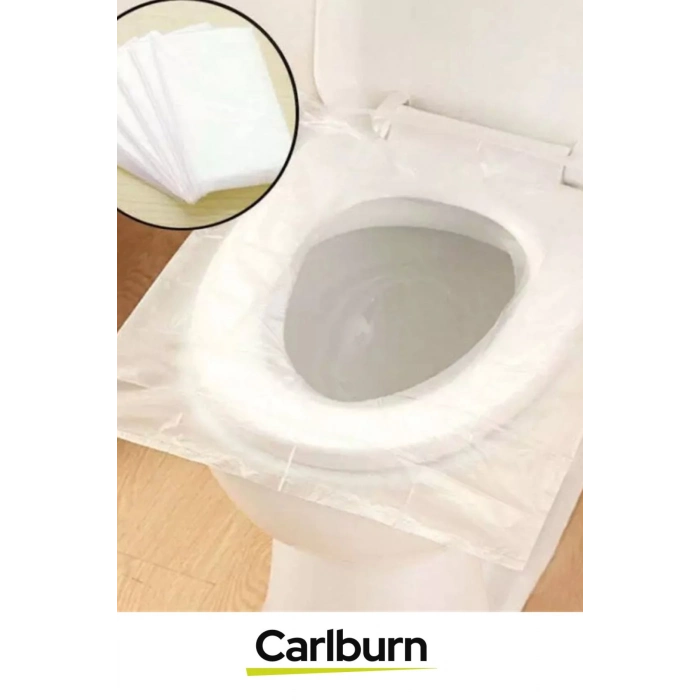 Seyahat Restaurant Avm Halka Açık Tuvalet Wc Hijyenik Tek Kullanımlık Klozet Kapağı Poşeti 50 Adet