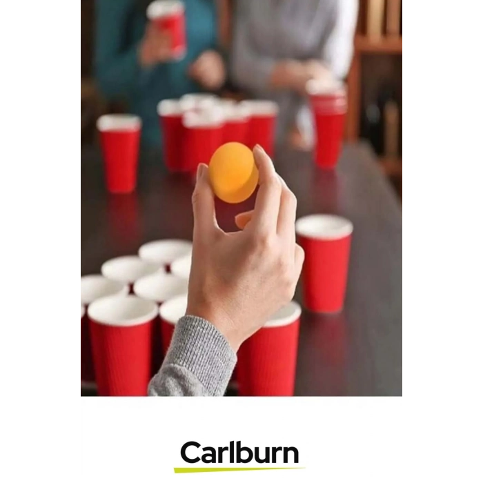 Özel Üretim Eğlenceli Özel Gün Beer Pong Renkli Büyük 12 Karton Bira Kupası 12 Toplu Oyun Bardağı