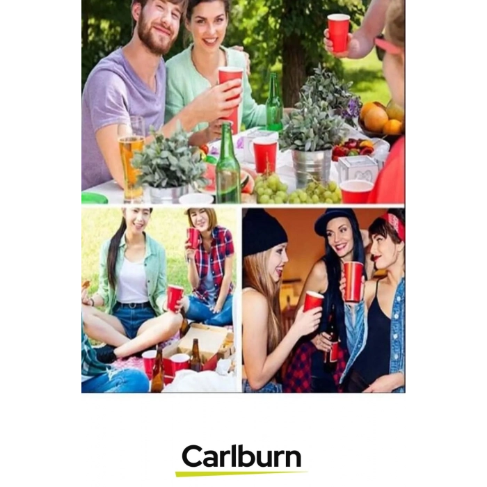 Özel Üretim Eğlenceli Özel Gün Beer Pong Renkli Büyük 12 Karton Bira Kupası 12 Toplu Oyun Bardağı