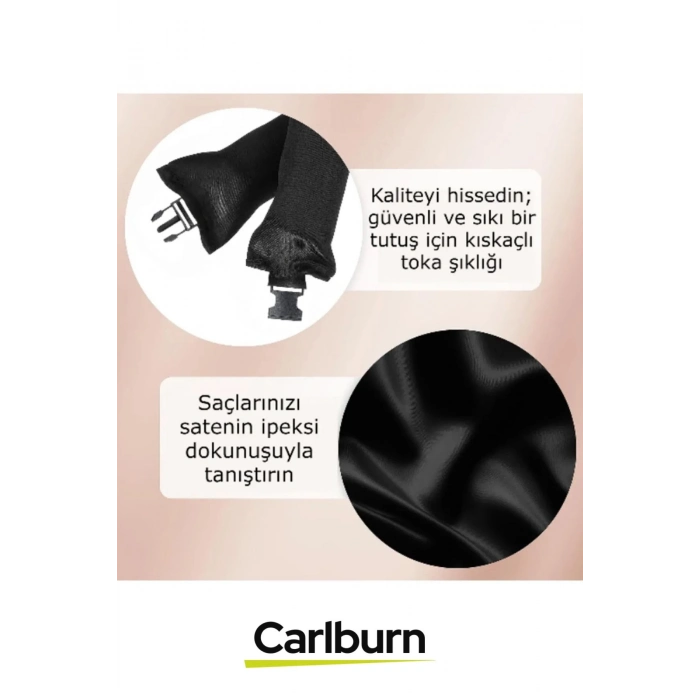 Özel Üretim Saçı Yıpratmaz Elektriklendirmez %100 Saf İpek Saten Bigudi Şekillendirme Sosis