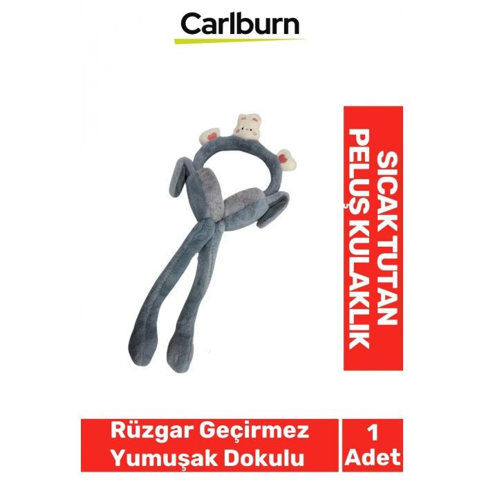 Özel Üretim Rüzgar Geçirmez Yumuşak Dokulu Renkli Şık Peluş Kulaklık Sıcak Tutucu