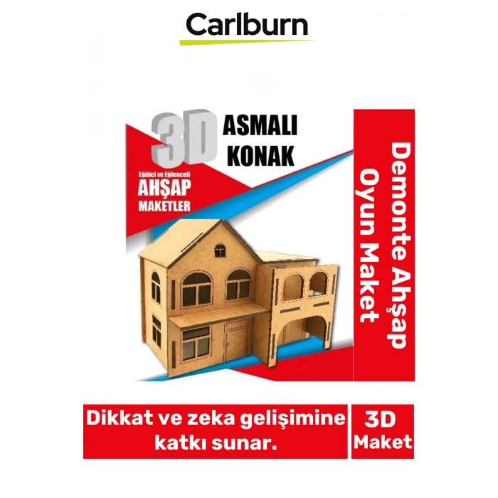 3 Boyut Eğitici Öğretici Zeka Geliştirici Boyanabilir Ebeveyn Çocuk Puzzle Demonte Ahşap Oyun Maket