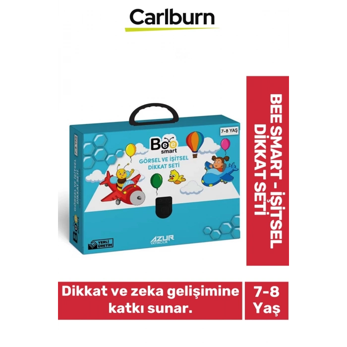 Özel Üretim Eğitici Öğretici Zeka Geliştirici Okul Çocuk Anne Görsel ve İşitsel Dikkat Seti 7-8 Yaş