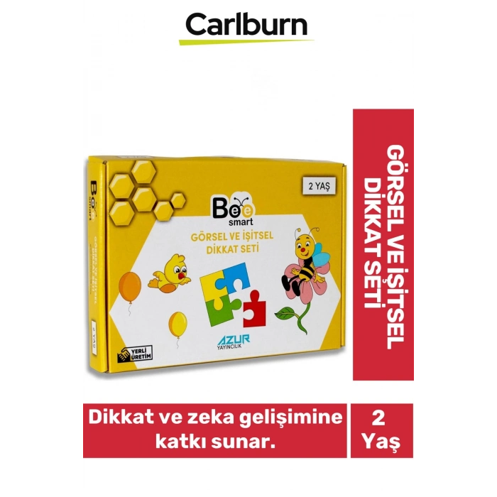 Özel Üretim Eğitici Öğretici Zeka Geliştirici Okul Çocuk Anne Görsel ve İşitsel Dikkat Seti 2 Yaş