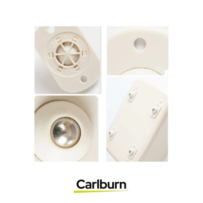 Özel Üretim 360 Derece Küçük Döner Tekerlekli Yapışkanlı Mobilya Eşya Kaydırma Taşıma Aparatı 8 Adet