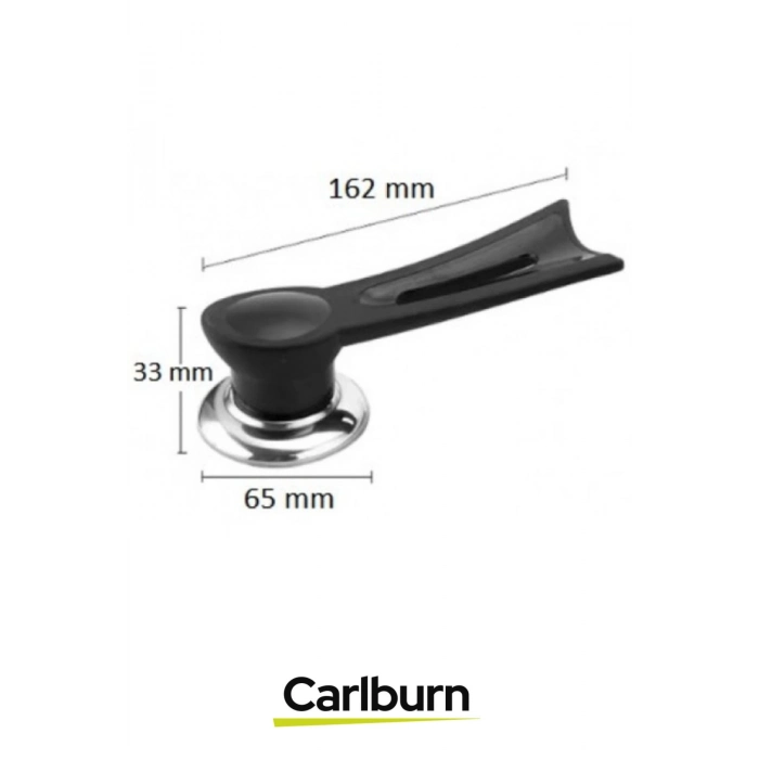 Özel Üretim Ergonomik Yapılı Isıya Dayanıklı Şık Rahat Mutfak Dikey Tasarım Tencere Kapağı Kolu