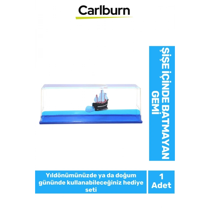 Özel Tasarım Aşk Batmayan Gemi Yıl Dönümü Kız Arkadaş Doğum Günü Hediye Sevgiliye Akvaryum 17*6 Cm