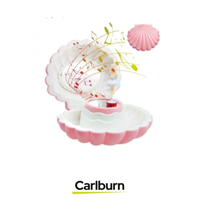 Özel Üretim Sevgili Arkadaş Eş Doğum Günü Hediye Deniz Kabuğu Tasarımlı Müzik Kutusu