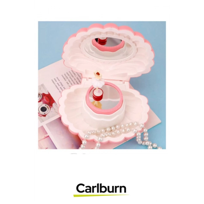 Özel Üretim Sevgili Arkadaş Eş Doğum Günü Hediye Deniz Kabuğu Tasarımlı Müzik Kutusu