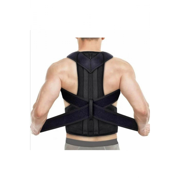 Özel Üretim Omurga Sırt Kas Güçlendirici Sırt Boyun Omuz Doğru Duruş Rahat Erkek Dik Duruş Korsesi