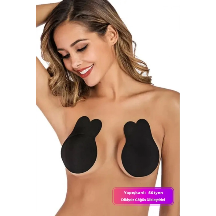 Özel Üretim Dikişsiz Göğüs Dikleştirici Dolgun Gösteren Göğüs Ucu Kapatıcı Dikleştirici Sütyen