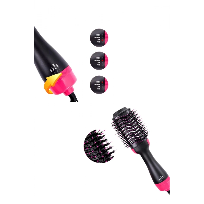 Yeni Nesil 4in1 Çok Fonksiyonlu Saç Kurutma Şekillendirici Düzleştirme Özellikli Hair Dryer & Styler