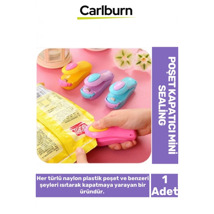 Özel Üretim Yiyecek Sebze Tazeliği Koruma Sağlayan Zararsız Pili Poşet Kapatıcı Mini Sealing