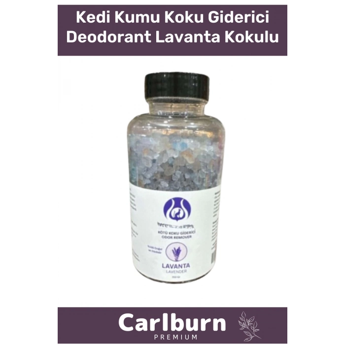 Evcil Hayvan Kedi Kumu Koku Giderici Lavanta Kokulu Deodorant Magnezyum Epsom Tuzu 350Gr