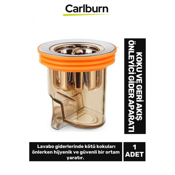 Premium Mutfak Banyo Standart DN40-DN50 Borularıyla Uyumlu Koku Geri Akış Önleyici Gider Aparatı