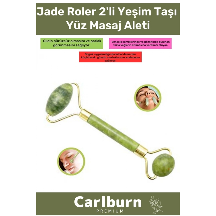 Premium Pürüzsüz Parlak Cilt Göz Elmacık Kemiği Kan Akışı Sağlayan Göz Yeşim Taşı Yüz Masaj Aleti