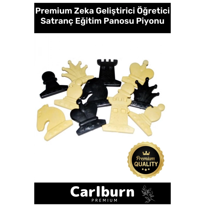 Premium Eğitici Zeka Geliştirici Öğretici Eğlence Aile Etkinlik Satranç Eğitim Panosu Piyonu
