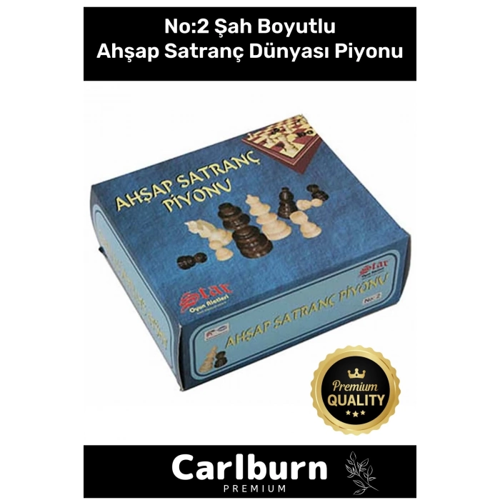 Özel Üretim Eksik Takımı Tamamlama Uyumlu Şah Boyu No: 2 Ahşap Satranç Dünyası Piyonu