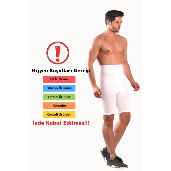 Özel Üretim Kalça Karın Sıkılaştırıcı Diş Duruş Sağlayan Toparlayıcı Esnek Rahat Erkek Boxer Korse