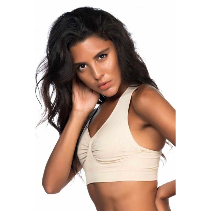 Özel Üretim Hareket Özgürlüğü Sağlayan Rahat Nefes Alabilen Elastik Esnek Sporcu Sütyen Korse