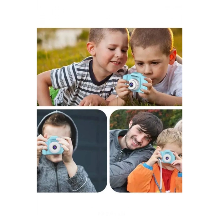 Yeni Nesil Çocuk Dijital Mini Fotoğraf Video Makine Erkek Kız Çocuklar 1080p HD Ekran Kamera Selfie
