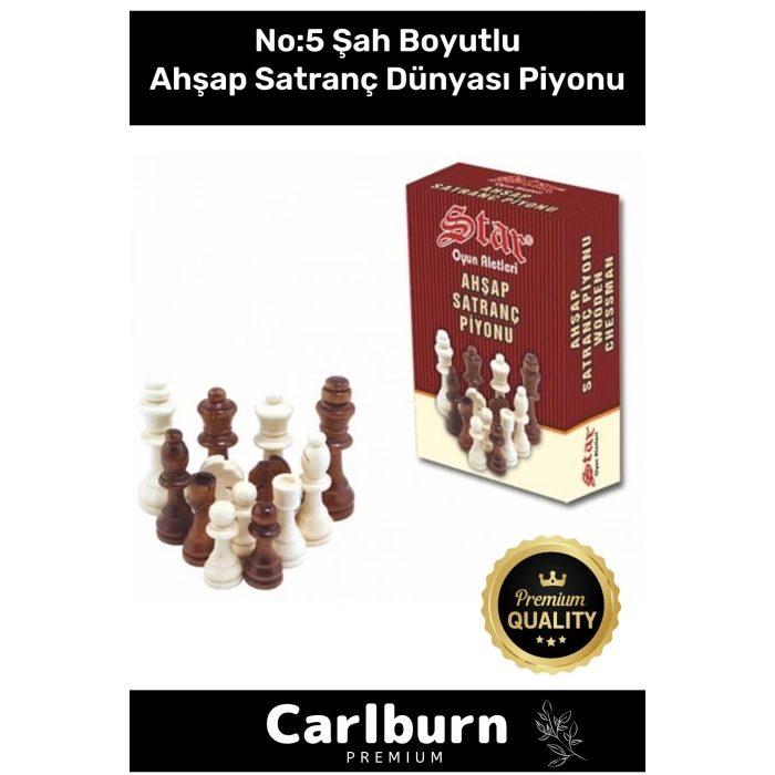 Özel Üretim Eksik Takımı Tamamlama Uyumlu Şah Boyu No: 5 Ahşap Satranç Dünyası Piyonu