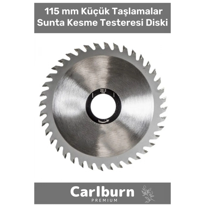 Özel Üretim Elmaslı Ahşap Ağaç Tahta Testere 115 mm Küçük Taşlamalar Sunta Kesme Testeresi Diski
