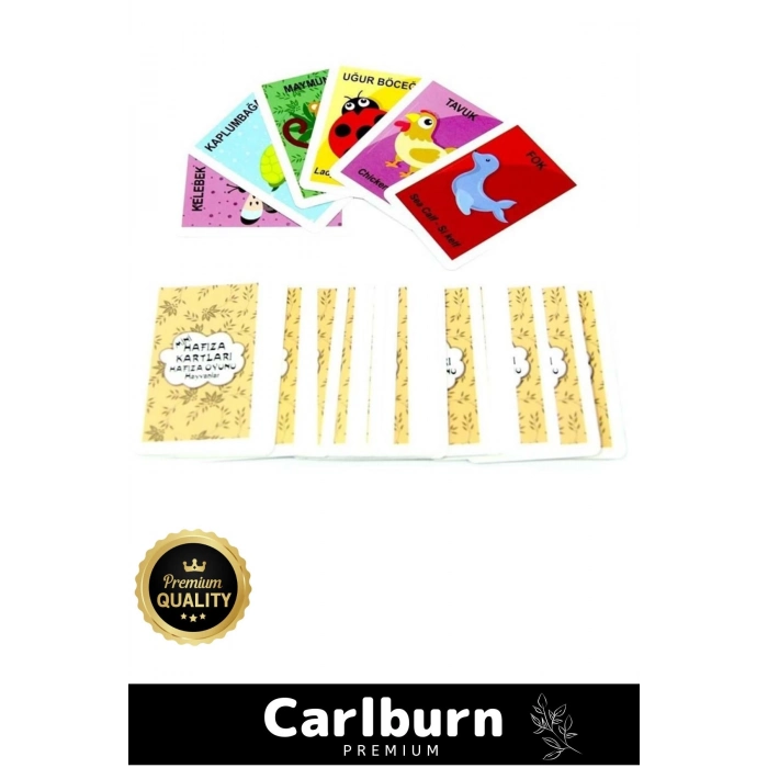 Premium Eğitici Zeka Geliştirici Öğretici Eğlence Aile 108 Kart İkili Hafıza Oyun Kartı