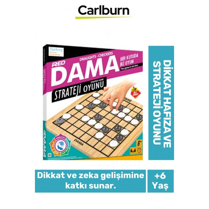 Zeka Geliştirici Oyun Eğitici Öğretici Okuma Yazma El Göz Koordinasyonu Dama Oyunu