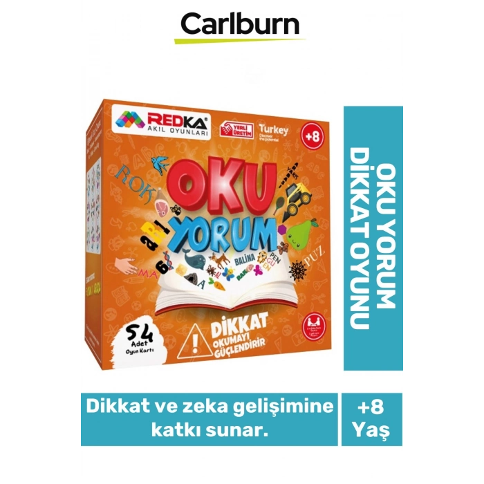 Zeka Geliştirici Oyun Eğitici Öğretici Okuma Yazma El Göz Koordinasyonu Oku Yorum Dikkat Oyunu