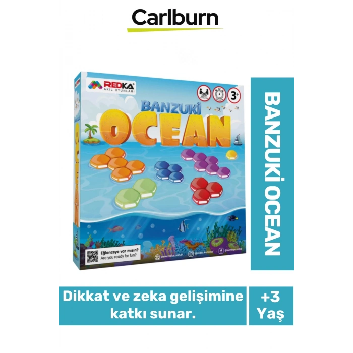 Zeka Geliştirici Oyun Eğitici Öğretici Okuma Yazma El Göz Koordinasyonu Banzuki Ocean Okyanus