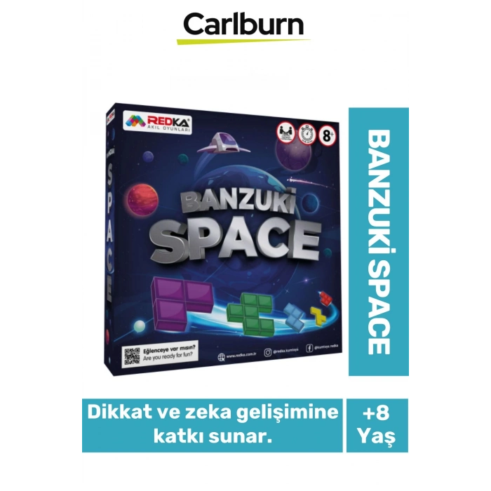 Zeka Geliştirici Oyun Eğitici Öğretici Okuma Yazma El Göz Koordinasyonu Banzuki Space Uzay