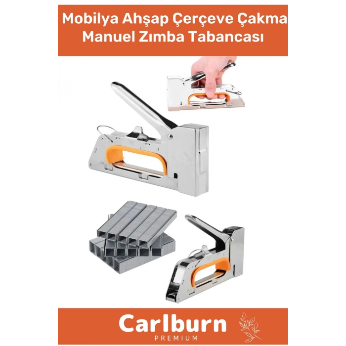 Premium Koltuk Döşeme Mekanik Çerçeve Mobilya Ahşap Çerçeve Çakma Manuel Zımba Tabancası