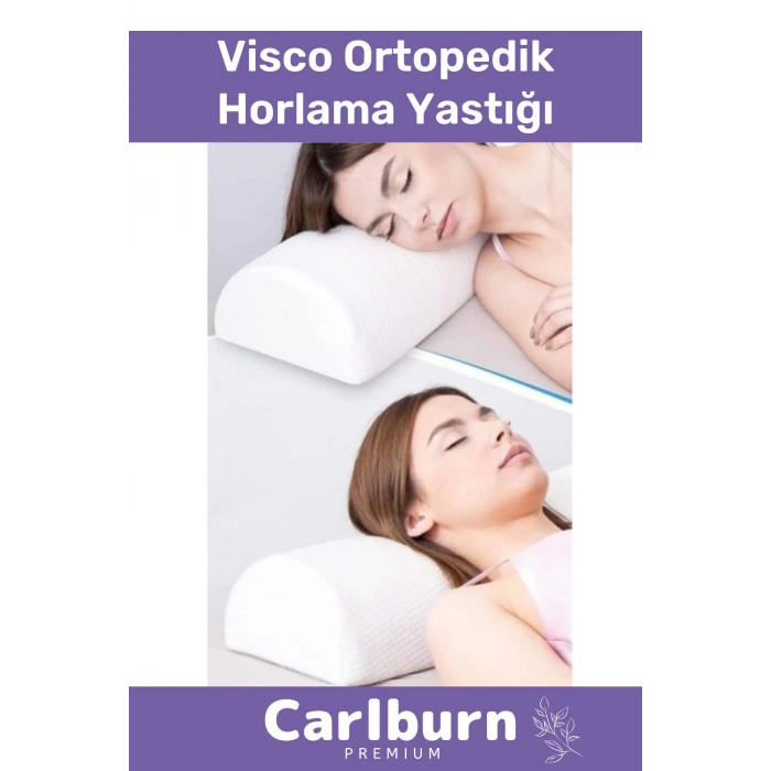 Premium Konforlu Ergonomik Nefes Alabilen Hipoalerjenik Visco Ortopedik Horlama Uyku Yastığı
