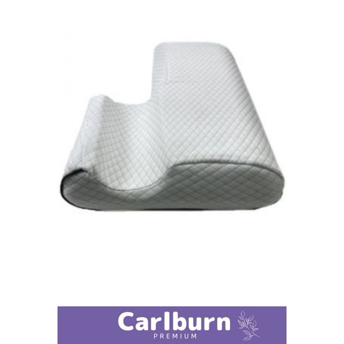 Premium Nefes Alabilen Ergonomik Konforlu %100 Visco Boyun ve Bel Destekli Konforlu Uyku Yastığı