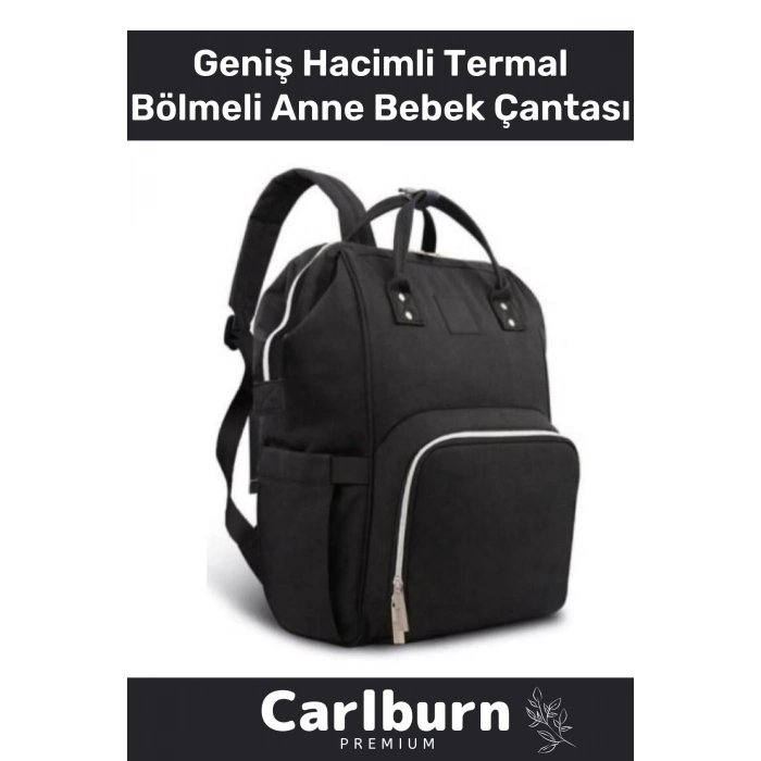 Özel Üretim Geniş Düzenli İç Hacmi Biberon Yemek Kıyafet Mama Termal Bölmeli Anne Bebek Çantası