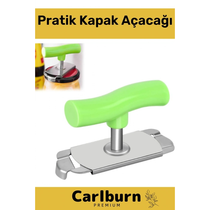 Paslanmaz Çelik Isıya Dayanıklı Dayanıklı Ergonomik Mutfak Kamp Piknik Pratik Kapak Açacağı