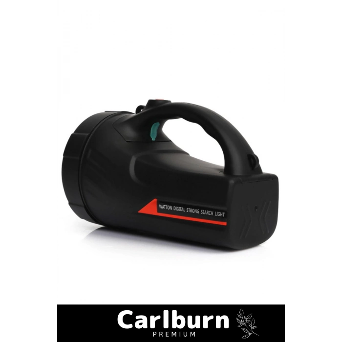 Premium 3 Modlu Aydınlatma 600 Metre Menzilli Aydınlatma Güçlü Taşıma Askılı Şarjlı Güvenlik Feneri