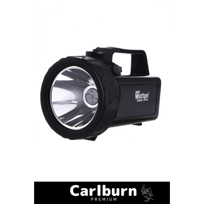 Deluxe 1500 Lümen 600 Metre Menzilli 2 Modlu Güçlü Beyaz Aydınlatma 30 W Kuvvetinde Güvenlik Feneri